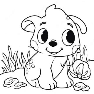 Page A Colorier Un Animal Mignon Et Dur 35893-29847