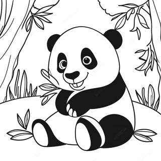 Page A Colorier Un Panda Joueur 35894-29849