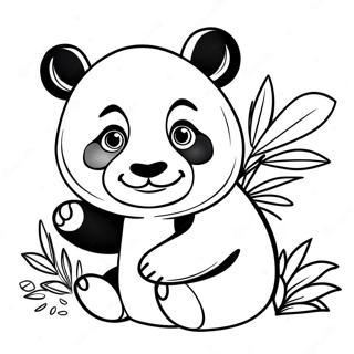 Page A Colorier Un Panda Joueur 35894-29851