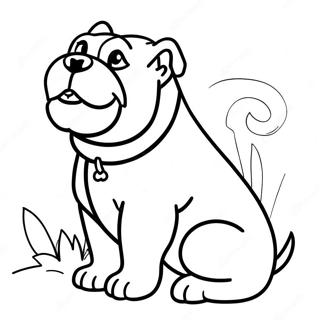 Page A Colorier Bulldog 3589-2914