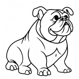 Page A Colorier Bulldog 3589-2915