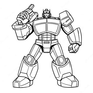 Ironhide Pages À Colorier