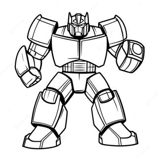 Ironhide En Pose De Combat Page A Colorier 35934-29980