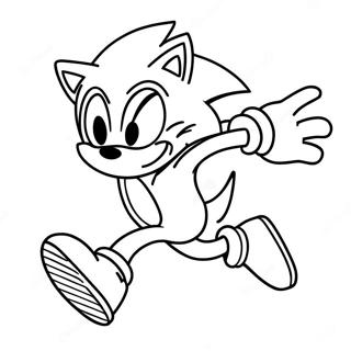 Page A Colorier Sonic Le Herisson Courant Vite 35954 29996