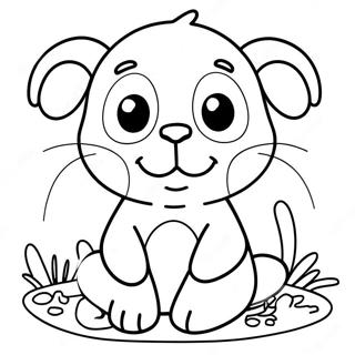 Page A Colorier Des Animaux Adorables De La Lettre A Courte 35964-29907