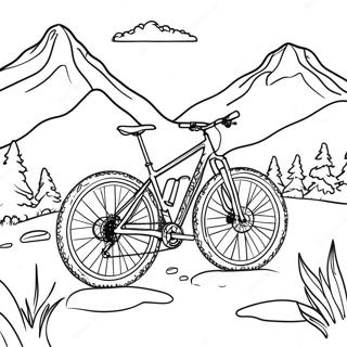 Page A Colorier Aventure De Vtt 3600-2928