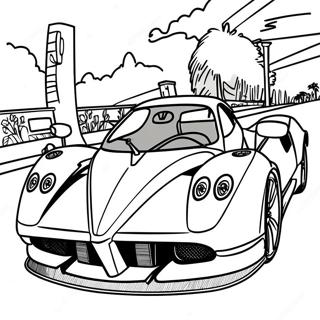 Page A Colorier Pagani 36013-30043