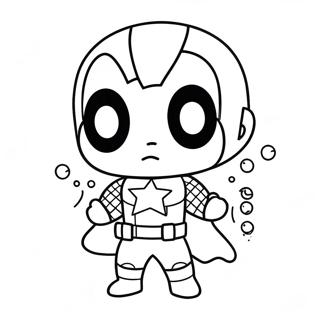 Page A Colorier Chibi Marvel 36083-30098