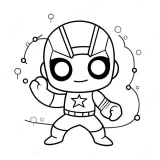 Page A Colorier Chibi Marvel 36083-30099