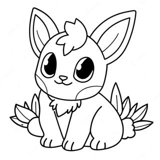 Page A Colorier Leafeon 36093-30106