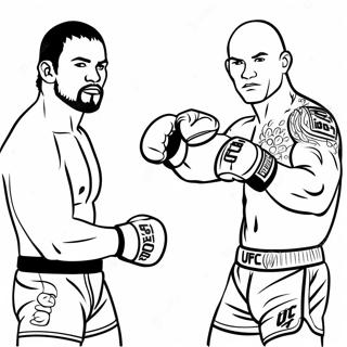 Page A Colorier Ufc 36103-30111