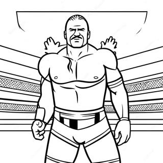 Page A Colorier Match De Championnat Wwe 3610-2933