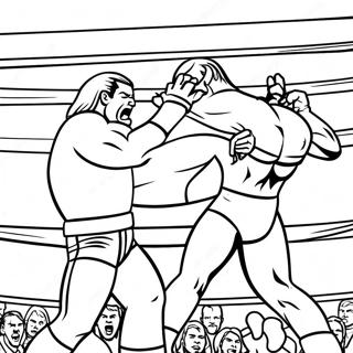 Page A Colorier Match De Championnat Wwe 3610-2934