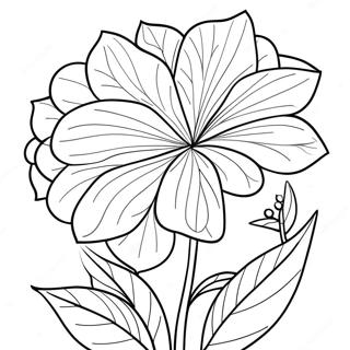 Page A Colorier Fleur Dhydrangea 36183-30175