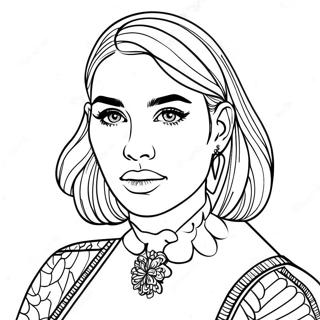 Page A Colorier Dua Lipa 36223-30211