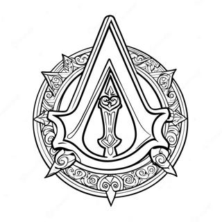 Page A Colorier Du Logo Assassins Creed 36263-30250