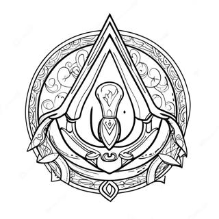 Page A Colorier Du Logo Assassins Creed 36263-30252