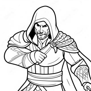 Page A Colorier Dezio Auditore En Action 36264-30248