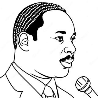 Page A Colorier Du Discours Inspirant De Martin Luther King Jr 36294-30270