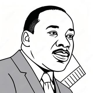 Page A Colorier Du Discours Inspirant De Martin Luther King Jr 36294-30272