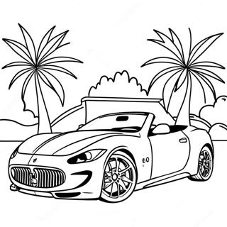 Page A Colorier De Voiture De Sport Maserati 36354-30317