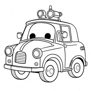 Page A Colorier Robocar Poli 36404-30348