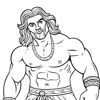 Page A Colorier Samson 36444-30380