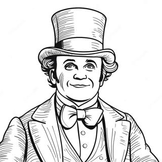 Page A Colorier Pt Barnum En Costume Colore 36465-30404