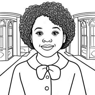 Page A Colorier Inspirante De Ruby Bridges 36484-30395