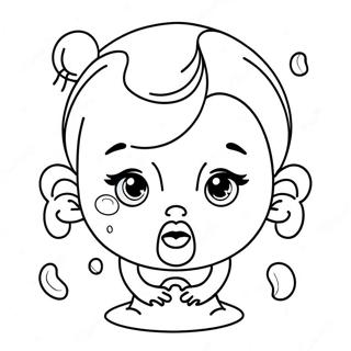 Page A Colorier De Bebe Qui Pleure Avec Des Larmes 3650-2966