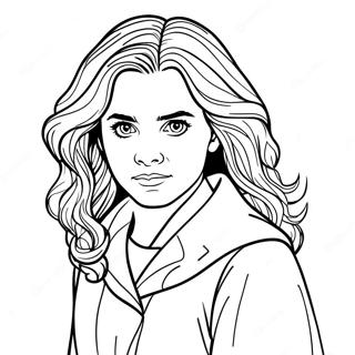 Page A Colorier Hermione Granger 36534-30455