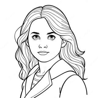 Page A Colorier Hermione Granger 36534-30456