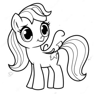 Page A Colorier Des Personnages My Little Pony Effrayants 36766-30637