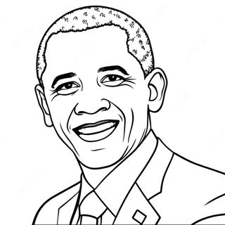 Barack Obama Pages À Colorier