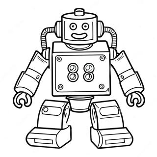 Page A Colorier Robot Lego 36925-30752