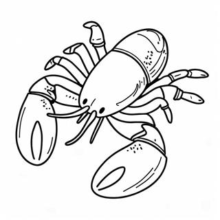 Page A Colorier Du Homard Colore Du Maine 36956-30786