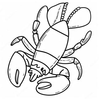 Page A Colorier Du Homard Colore Du Maine 36956-30787