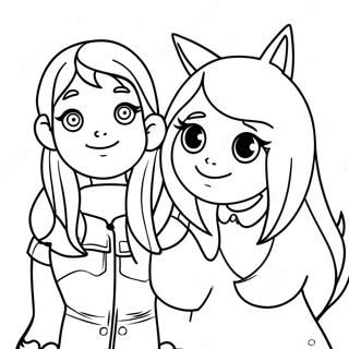 Page A Colorier De Sam Et Cat 36985-30803