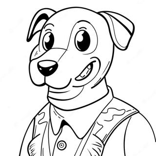 Page A Colorier De Dog Man 37035-30859