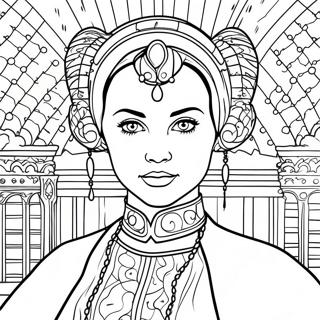 Padmé Pages À Colorier