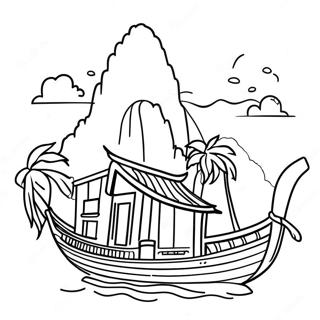 Page A Colorier De La Thailande 37095-30892