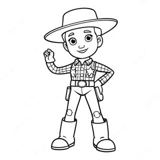 Page A Colorier De Jessie De Toy Story 37165-30943