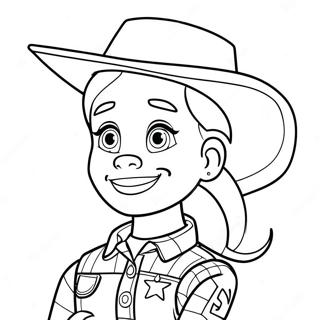 Page A Colorier De Jessie De Toy Story 37165-30944