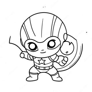 Page A Colorier Des Adorables Bebes Avengers Chibi 37185-30962