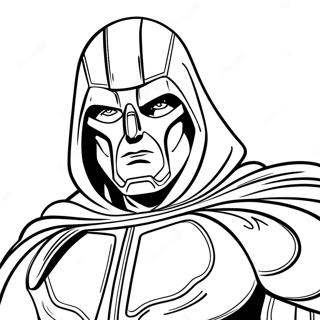 Page A Colorier De Dr Doom 37215-30984