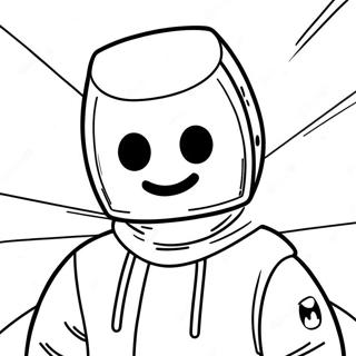 Page A Colorier Marshmello 37275-31036