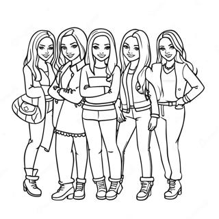 Page A Colorier Mean Girls 37305-31044