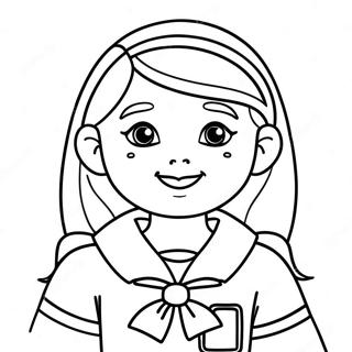 Page A Colorier Du Serment Colore Des Girl Scouts 37336-31094