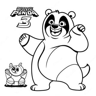 Page A Colorier De Kung Fu Panda 3 37375-31106