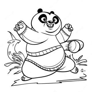 Page A Colorier De Kung Fu Panda 3 37375-31107